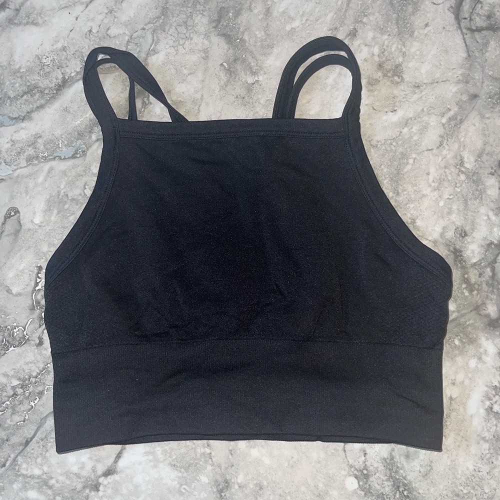 Zella Highneck Strappy Sports Bra